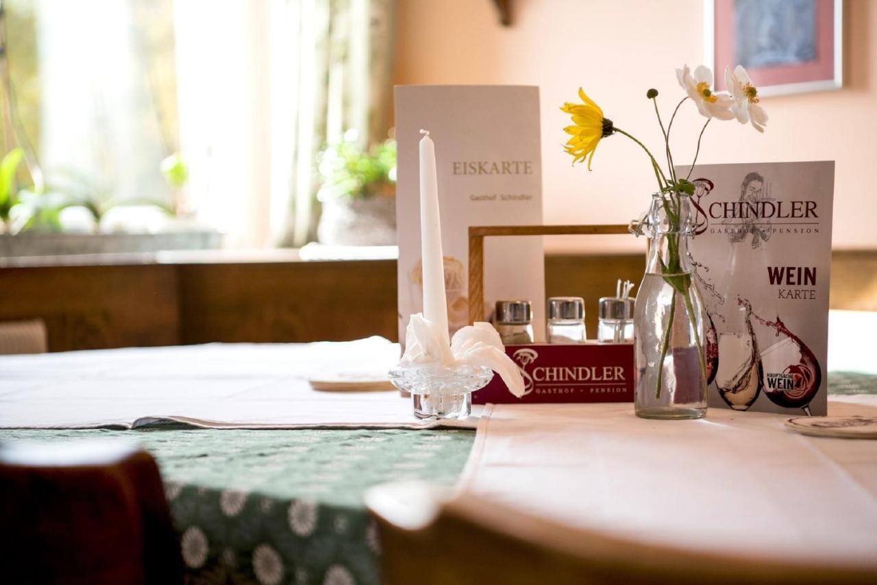 Gasthof Schindler Brunn am Wald Esterno foto